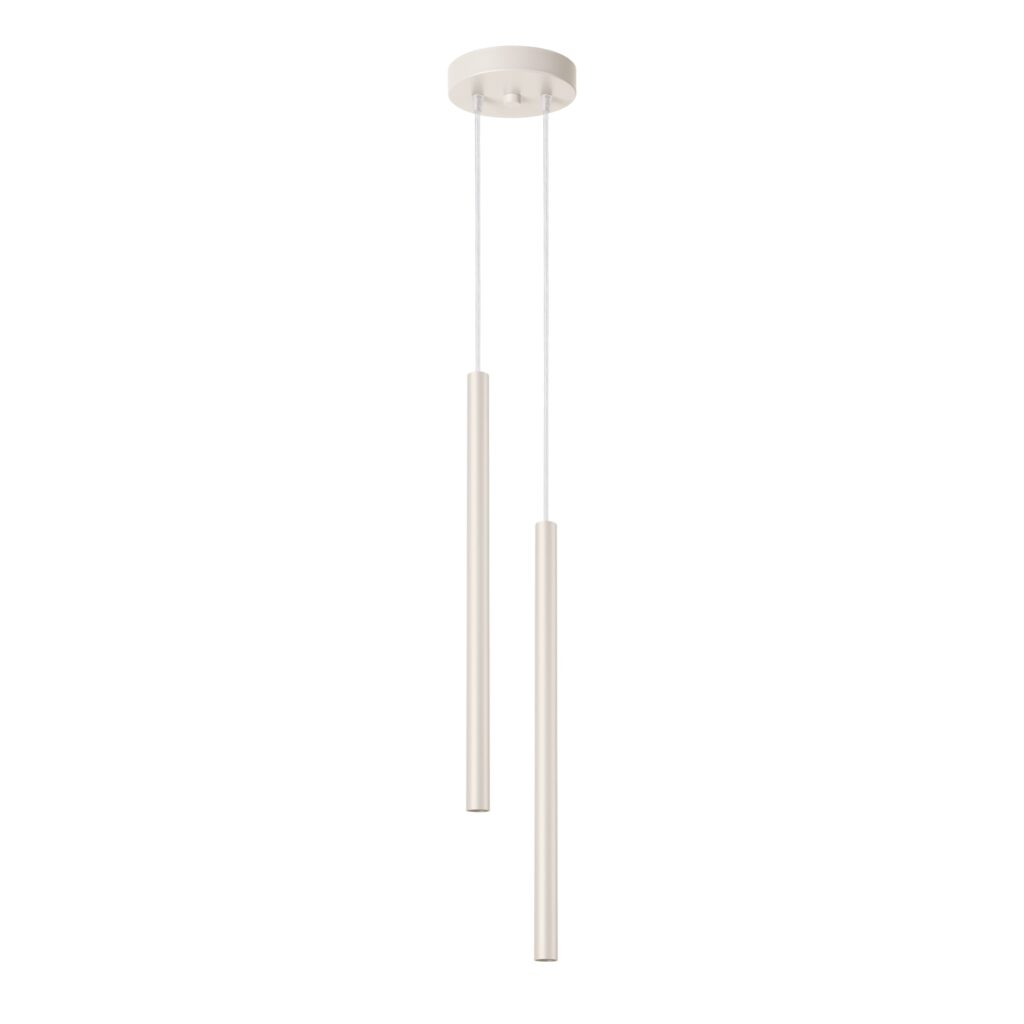 Hanglamp PASTELO 2 beige staal