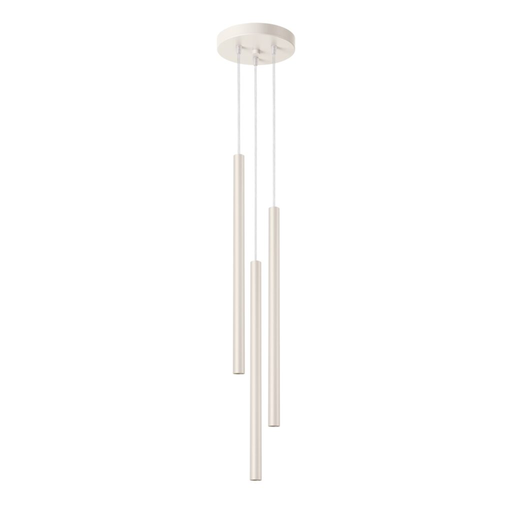 Hanglamp PASTELO 3P beige staal