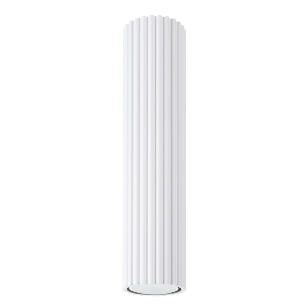Plafondlamp KARBON 30 wit aluminium