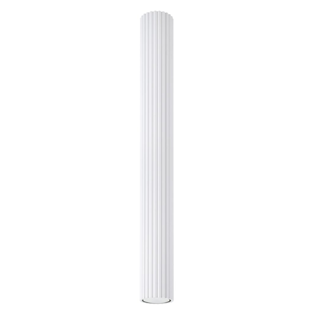 Plafondlamp KARBON 60 wit aluminium