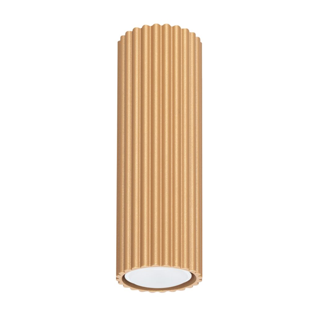 Plafondlamp KARBON 20 goud aluminium