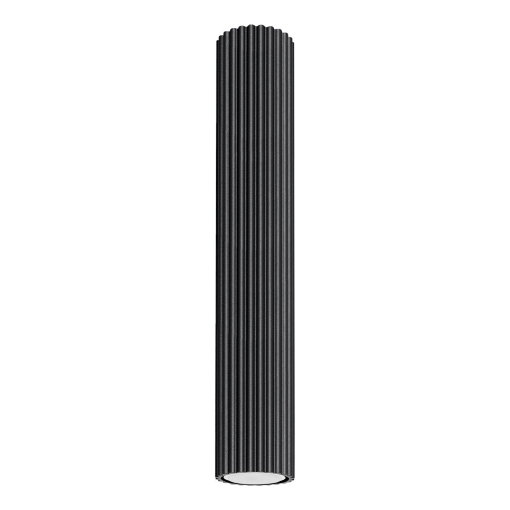 Plafondlamp KARBON 40 zwart aluminium