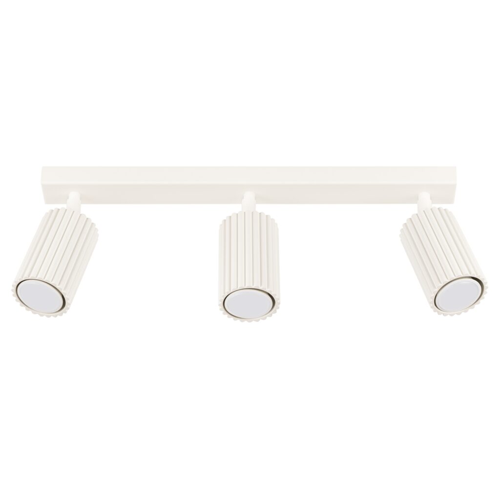 Plafondlamp KARBON 3L beige aluminium