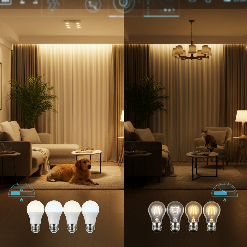 Energie-efficiëntie van LED vs traditionele Verlichting