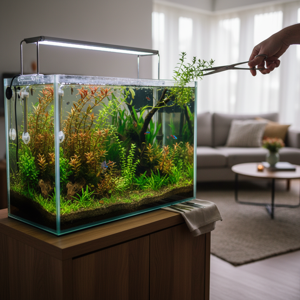 Extra tips voor optimale aquariumplanten verzorging