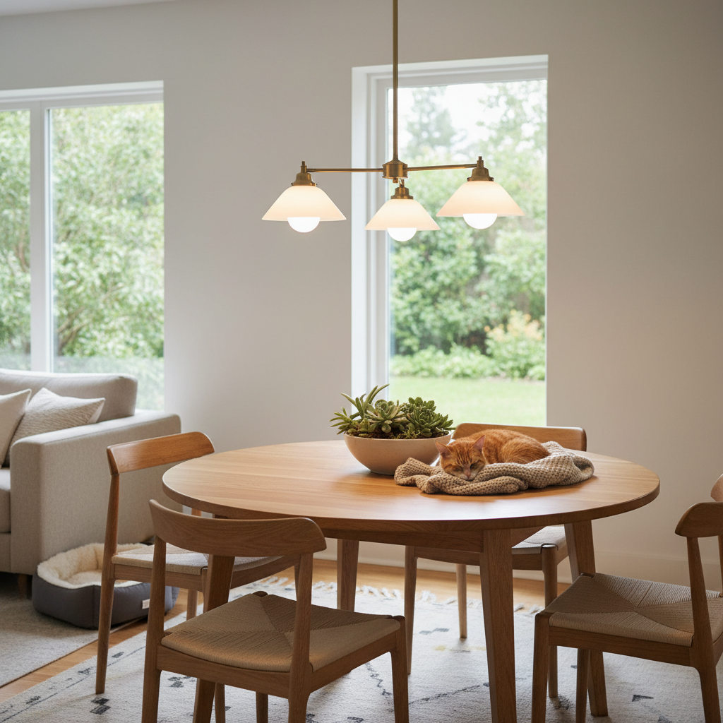 Hanglamp boven eettafel: ideale hoogte