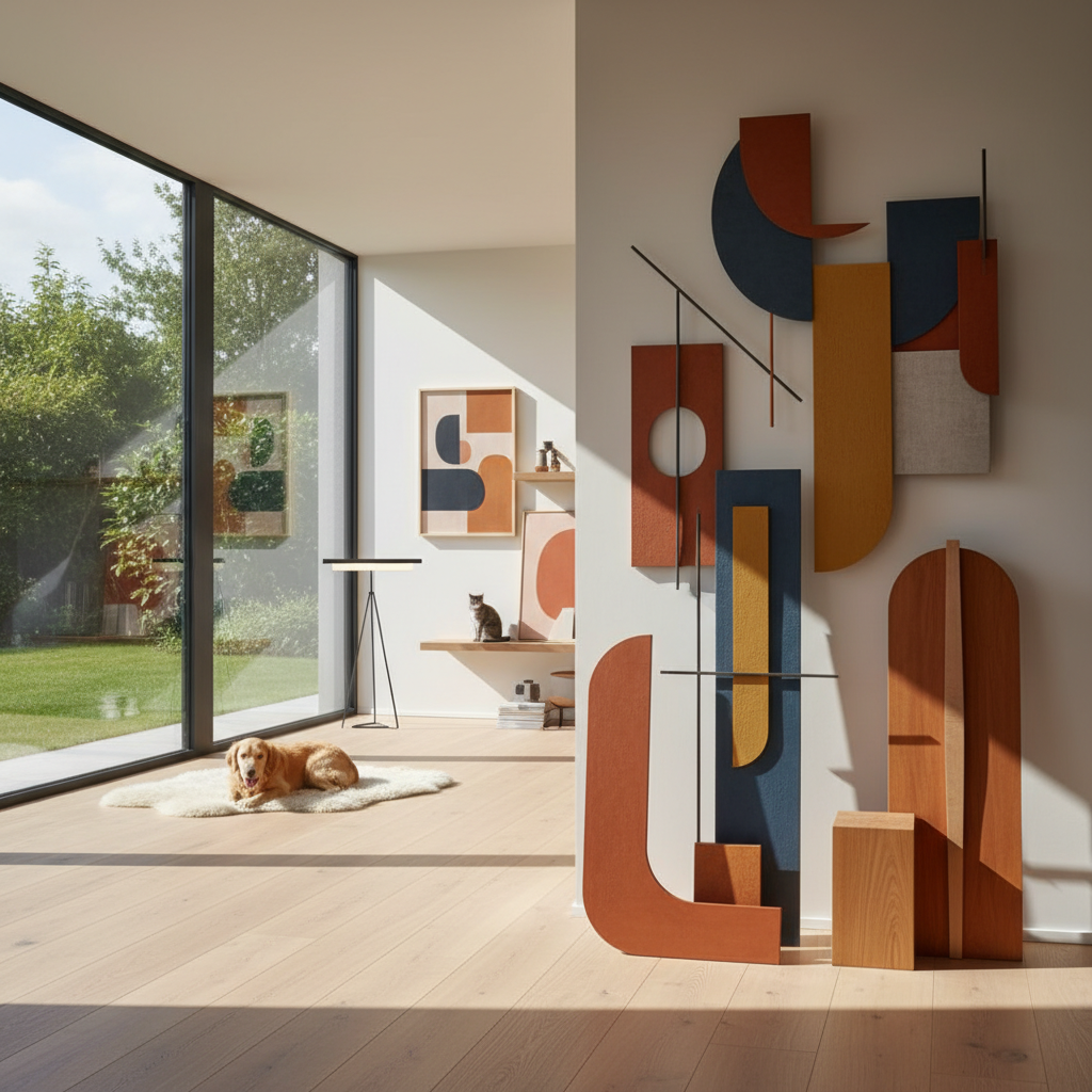 Moderne abstracte kunst trends in 2026