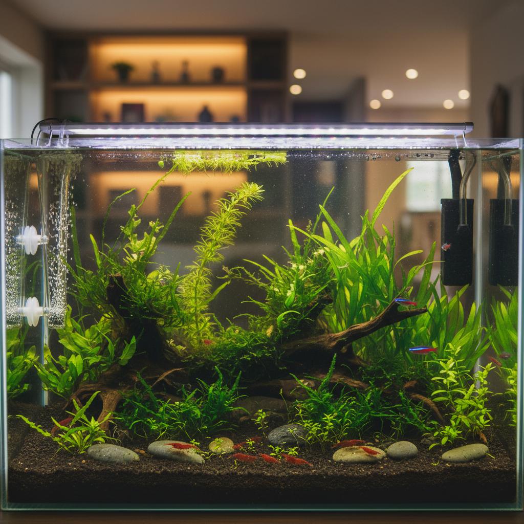 Problemen oplossen bij Aquariumplanten