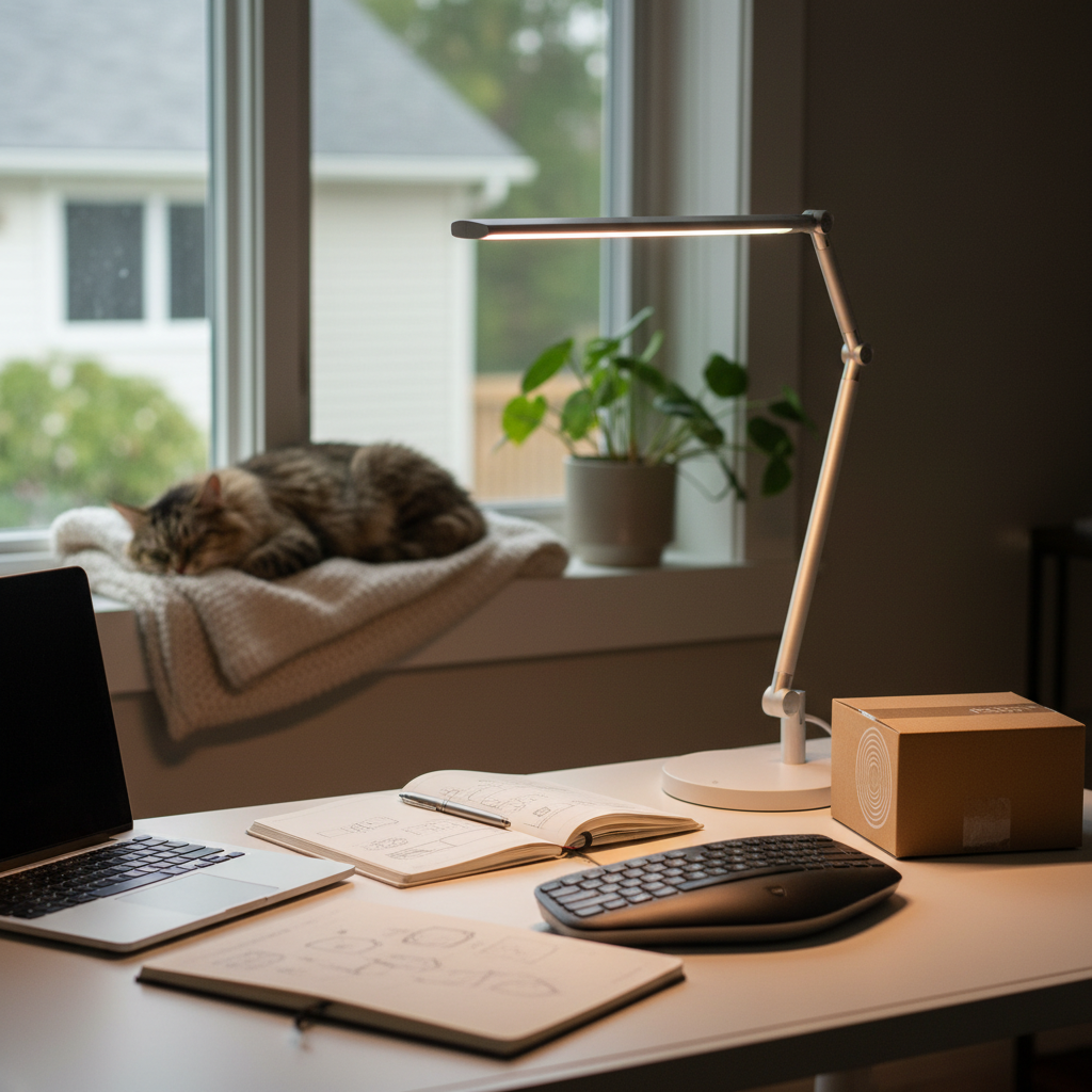 Waarom een Bureaulamp essentieel is voor Productiviteit