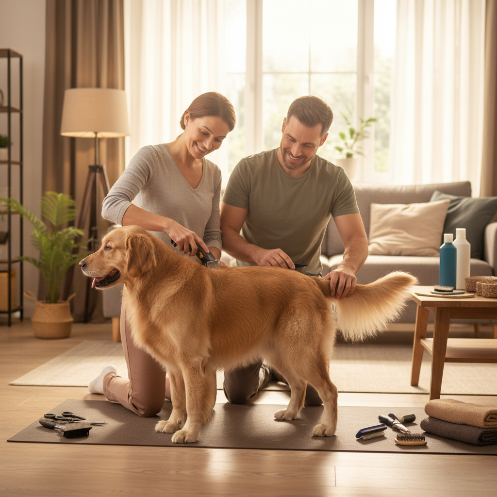 Waarom je hond thuis trimmen?