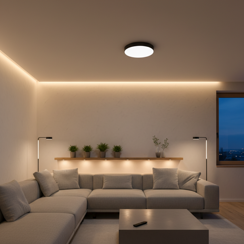 Energie-efficiënte Verlichting voor Woonkamer