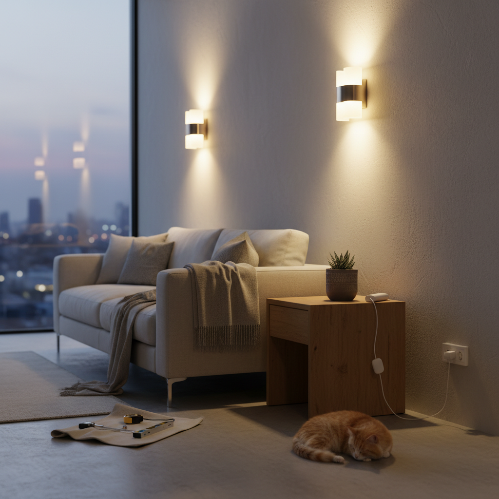 Installatietips voor Wandlampen voor Sfeer in Huis