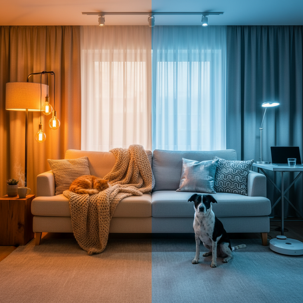 Wat is het verschil tussen Warm en Koud licht?