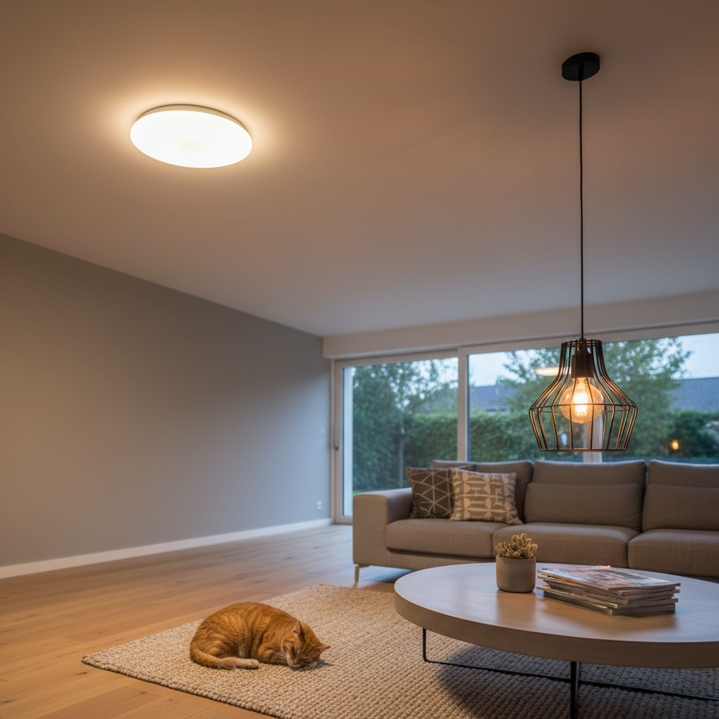 Wat is het verschil tussen een Plafondlamp en een hanglamp?
