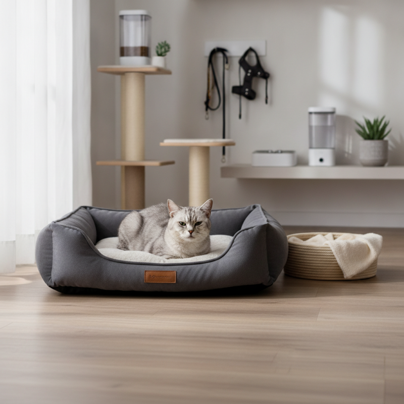 Hoe kiest u de juiste maat kattenmand voor uw oude kat