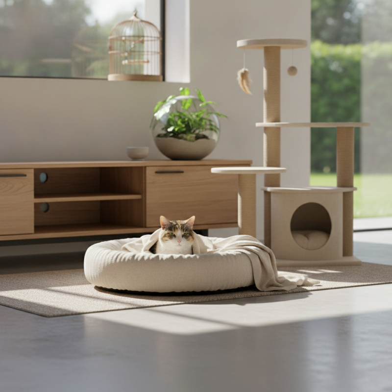 Waarom een orthopedische kattenmand voor oudere katten?